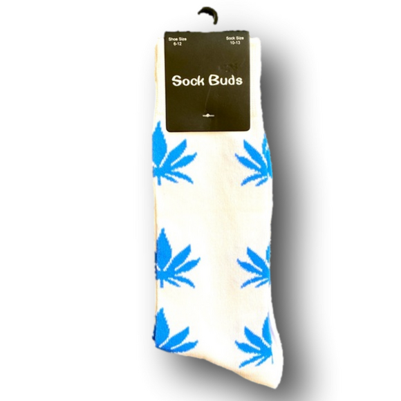 3/$18 Special Plant Leaf Funny Novelty Crew Socks - NWT - Picture 1 of 1
